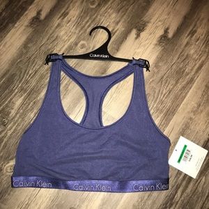 New with tags. Calvin Klein sports bra LARGE
